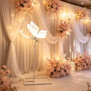 Wedding Decorations Set Including Arch Decor And Aisle Props Coordinated For Cohesive Look In Indoor Outdoor Weddings