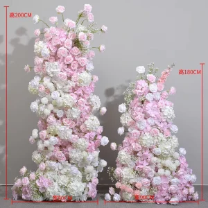 Wedding Flower Art Wedding Decoration Simulation Floral Arch Background Wall Artificial Flowers Floral Arch