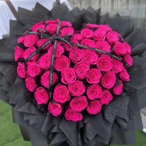 Wedding Gift Home Decoration 52 Roses Large Bouquet Eternal Immortal Rose Preserved Flowers Luxury Preserved Roses Bouquet