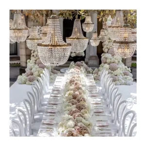 Wedding Hanging Decoration Chandelier Wedding Stage Ceiling Centerpiece for Decoration Wedding