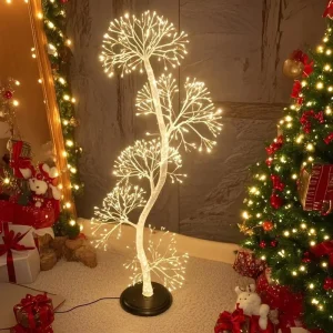 Wedding Luminous Floor Table Firework Light for Christmas New Year Festival Stage Holiday Party Decoration