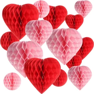 Wedding Room Decoration Paper Lantern Hanging Ornament Birthday Party Scene Honeycomb Ball Engagement Decor