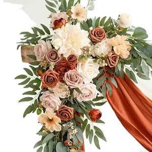 Wedding Scene Arch Flower Decoration Elegant Wedding Decoration Backdrops for Wedding