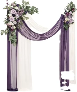 Wedding Scene Arch Flower Decoration Elegant Wedding Decoration Backdrops for Wedding Event