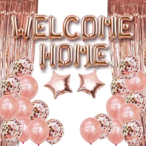 Welcome Home Letter Balloons Banner Sign Welcome Home Party Decorations for Welcome Back Decorations