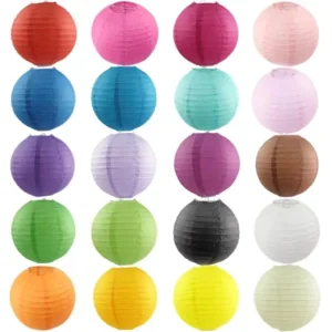 White Paper Lanterns Wedding Church Decoration Atmosphere Decoration DIY Handmade Paper Lanterns