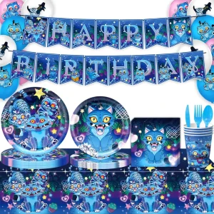 Witch Hunter Theme Party Supplies Kpop Girl Group Decorations Props Tableware Banners Paper Plastic