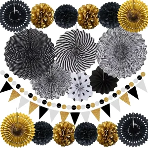 Xieli New Year Hanging Decor Disposable Party Decoration Sets