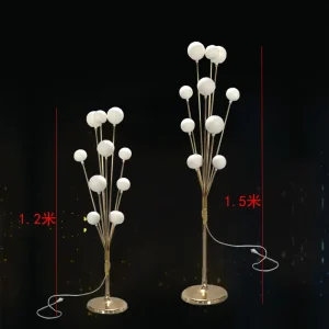YOUYIZUO Event Decor Wedding 9arns Tree Light Decoration Artificial Flowers Wedding Decorations for Events