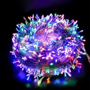 Yard Patio IP44 Outdoor Warm White Christmas Garden Lights Landscape Holiday Connectable Fairy Decorative LED String Lights