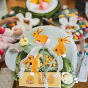 Yellow Easter Rabbit Flower Arrangement