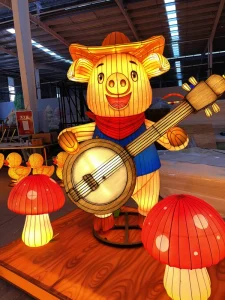 Zoo Lantern Display Customized LED Decorative Giant Holiday Lights Outdoor Graduation Ramadan Park Garden Music Festival