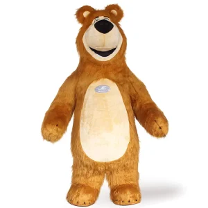 cute Bear doll costume adult inflatable doll costume for festival performances cartoon character wearable plush doll costume