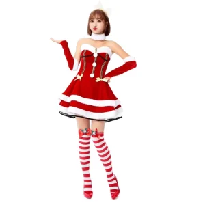 new styles christmas adult costumes cosplay party city christmas costumes girls christmas dance costumes