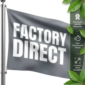 with Custom Logo Flag Banners Bulk Supplier Printed Polyester Standard 3x5ft Indoor Outdoor Quick Turnaround Free Sample Y
